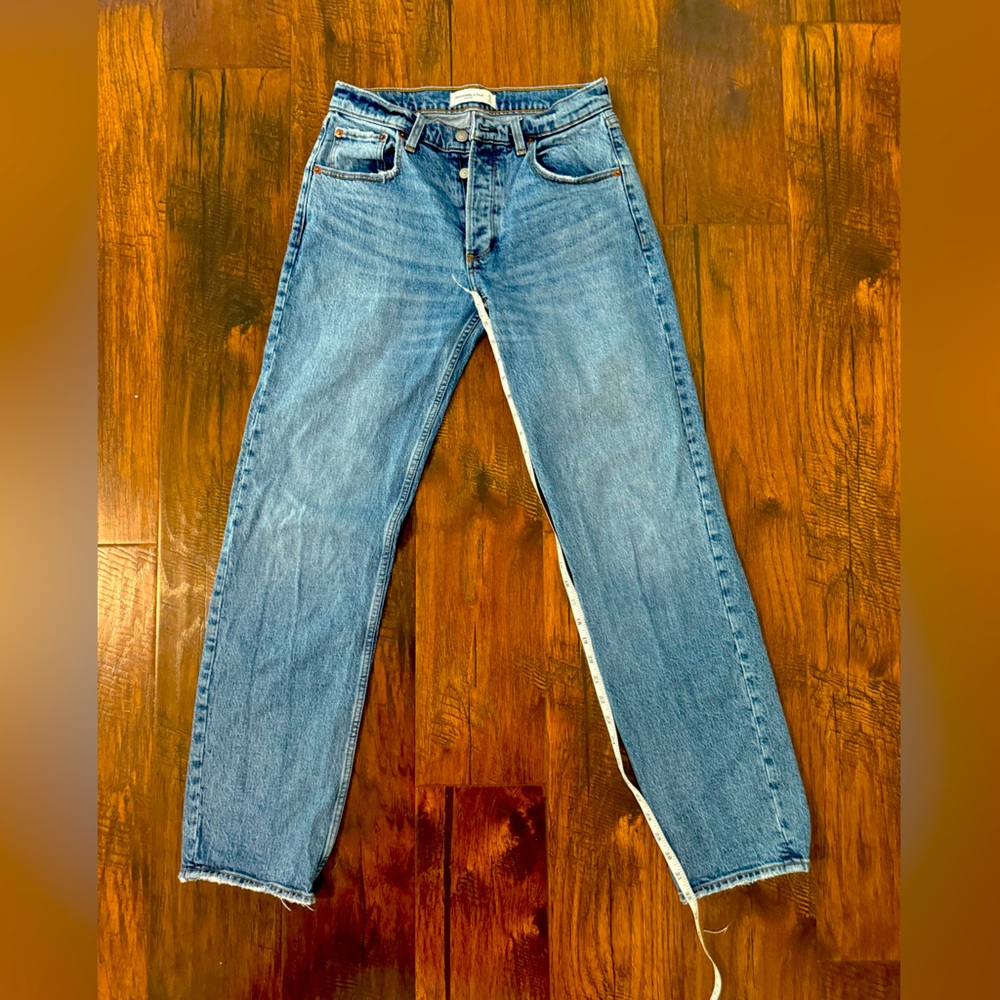 Abercrombie and fitch low rise jeans